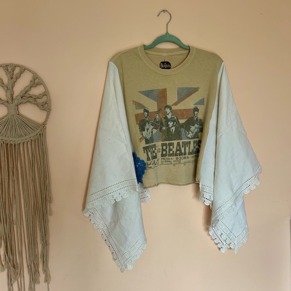 Upcycled Beatles Box Top - Picture 2 of 3